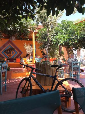 bike friendly  at Tranquilo in Santorini