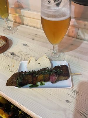 BROCHETA VEGGIE (2,50 €)  at El Embaucador in Logrono