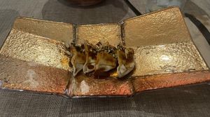 Vegetable gyozas  at Bendita Calima in Alicante