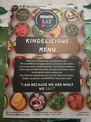  at Ubuntu Eat in Phuket