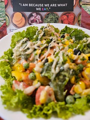 Salad at Ubuntu Eat in Phuket