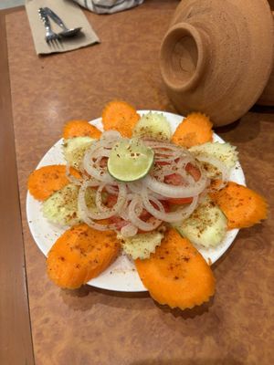 Classic Indian Saladd  at Ubuntu Eat in Phuket