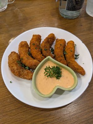 Fried prowns at Ubuntu Eat in Phuket