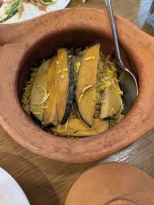 Fysh biryani at Ubuntu Eat in Phuket