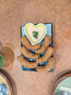 Crispy prawns at Ubuntu Eat in Phuket