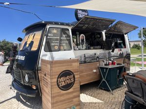 Veggie tapas and nachos  at Mister Tapas in Lisbon