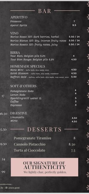   at Neo Pizza in Ghent