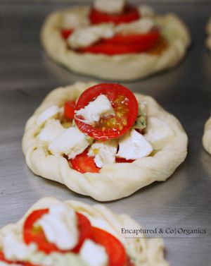 Our garden is bursting at the seems with fresh, organic tomatoes and today's special is our Southern Classic Tomato Pie! Make certain to get here early or call your order in because these things sell like hotcakes! at Sprouts Cafe in Gastonia