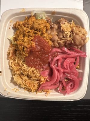 Vegan bowl  at Los Tacos  in Trondheim