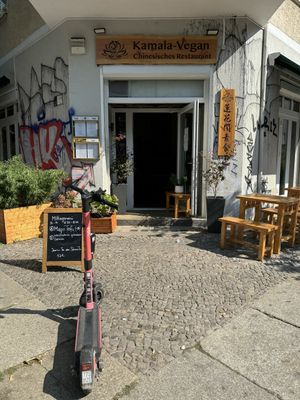 Entrance.  at Kamala Vegan in Berlin