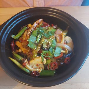 4-mushrooms-pot at Kamala Vegan in Berlin