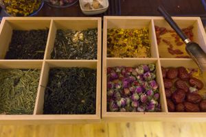 Teas at Kamala Vegan in Berlin