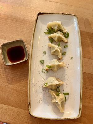 Gebratene „Maultaschen"  at Kamala Vegan in Berlin