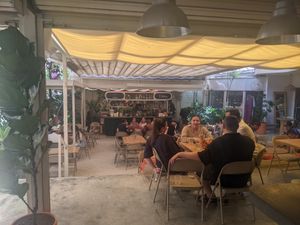 Inside of La Revuelta at La Revuelta in Medellin