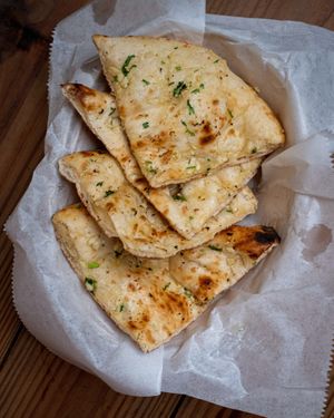 Bread naan vegetarian  at Everest Nepalese & Indian Cuisine - Nepali Indian Restaurant in Lexington