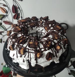 Pastel choco maní at Casa Anacahuita in San Nicolas De Los Garza