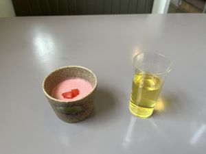 On the house  at Cafe Mamemasa - Cafeまめ正 in Takayama