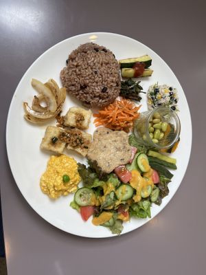 The lunch menu  at Cafe Mamemasa - Cafeまめ正 in Takayama