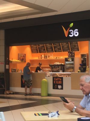 You find it oupstairs at the shoppingmall at V36 Bar & Vegan Food in Savona