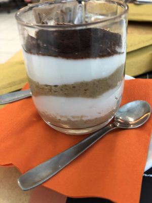 Tiramisu at V36 Bar & Vegan Food in Savona