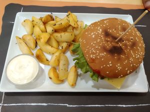 Beyond meat at V36 Bar & Vegan Food in Savona