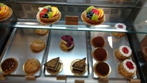 universo vegano delicious desserts at Universo Vegano in Rome