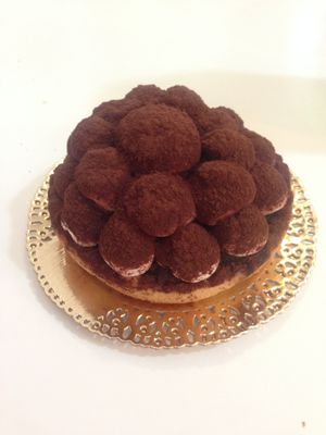 Tiramisu at Universo Vegano in Rome