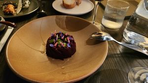 Beetroot main at Toast & Oak in Queenstown