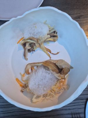 Mushrooms at Toast & Oak in Queenstown