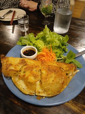 Pancake at VietKing in Newcastle