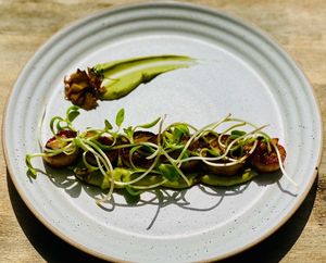 Mushroom delight at ETHOS Wholefood Cafe & Shala in Koh Phangan