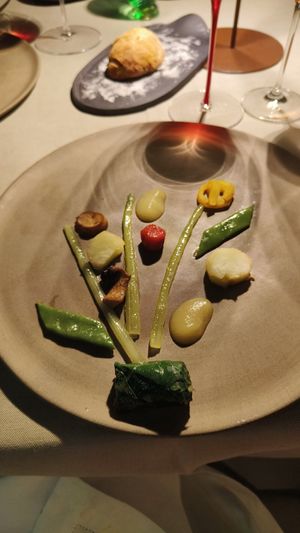 Assorted vegetables at Il Convivio Troiani in Rome