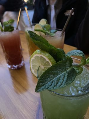 cocktails and homemade lemonades  at Yume Ramen Hamburg in Hamburg