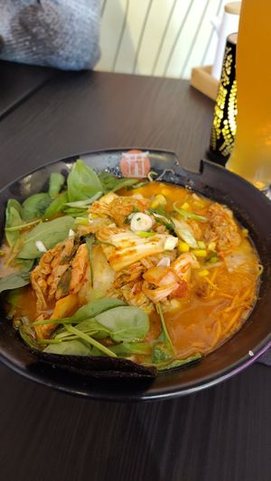 Vegan Ramen - Kimchi Flavour at Yume Ramen Hamburg in Hamburg