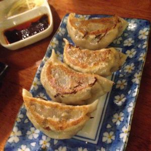 Gyoza at Raku Raku Vegetarian Steamboat and Japanese Cuisine in Petaling Jaya