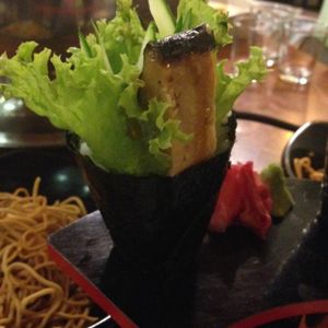 Unagi Avocado Temaki at Raku Raku Vegetarian Steamboat and Japanese Cuisine in Petaling Jaya