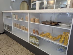 Small snacks at Restaurante Vegetariano in San Cristobal