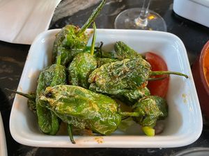 Padron peppers  at ORA in Tynemouth