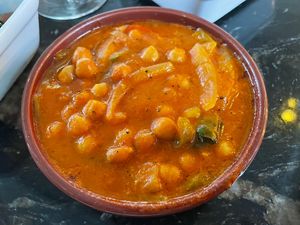 Chickpea stew   at ORA in Tynemouth