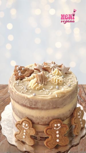 Vegan christmas cake   at Neni Vegana  in Atizapan De Zaragoza