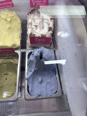 Vegan flavors  at Veggie Froyo in Chihuahua