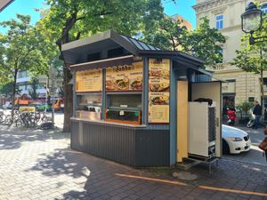 Imbissbude von außen at Sahha Imbiss - Kiosk in Augsburg