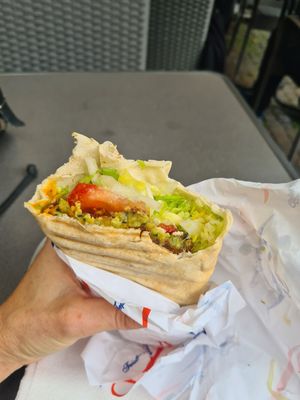 Falafel wrap vegan at Sahha Imbiss - Kiosk in Augsburg