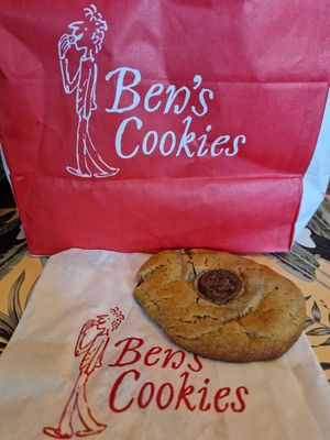 Cookie vegan at Ben's Cookies in Lille