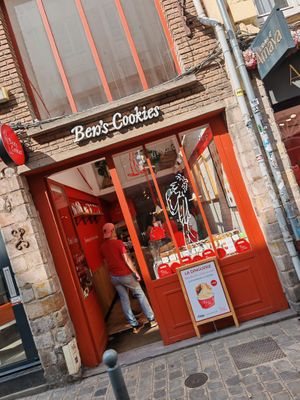 Facade at Ben's Cookies in Lille