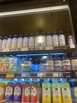 So Many Kombucha Choices  at Whole Foods Market - SoMa in San Francisco