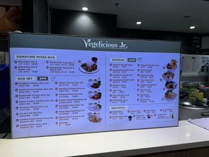 Made to order dishes   at Vegelicious Jr. Taman Maluri in Kuala Lumpur