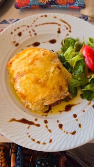 Vegan Mousaka - delicious at Liatero in Naxos