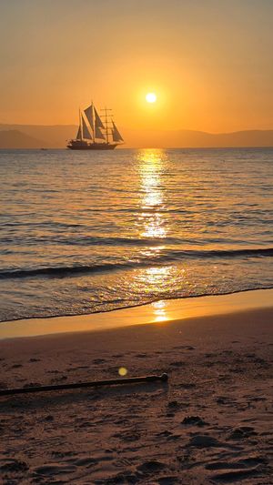 View from our table at Liatero at Liatero in Naxos