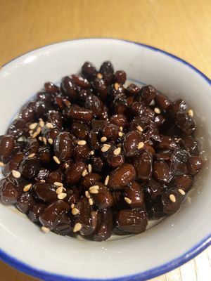 Fermented Black beans   at 哦了 Ori Sake & Food in Beijing